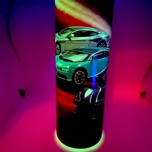 20 oz double walled insulated glow in the dark sublimation tumbler.